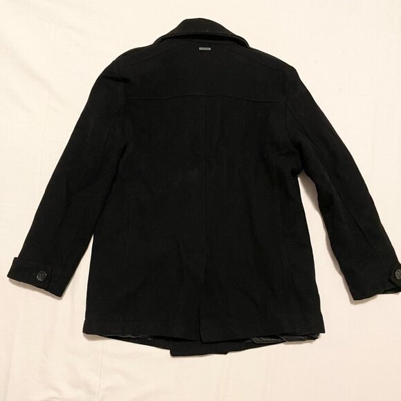 Calvin Klein Wool Blend Peacoat Womens Small - Picture 13 of 16